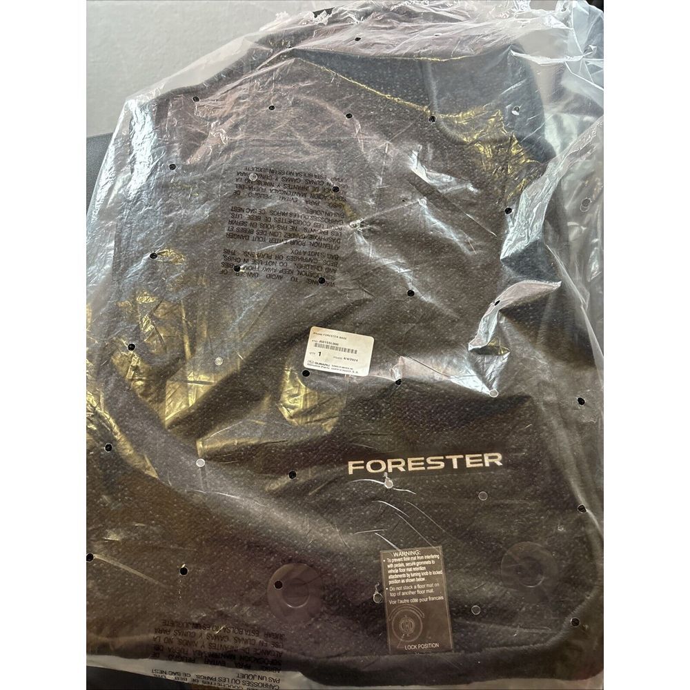 Carpeted Floor Mats Base - Subaru (J501SSL000) New